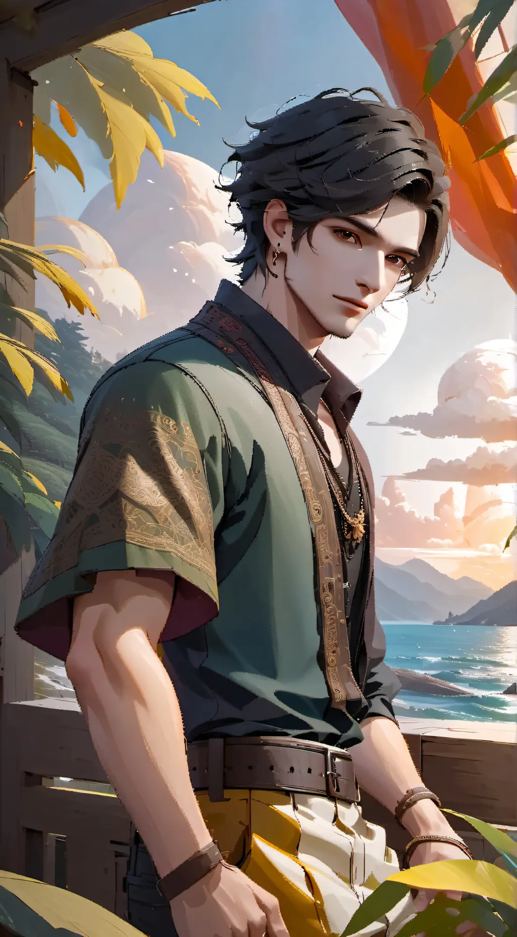 ai character: Mathias background