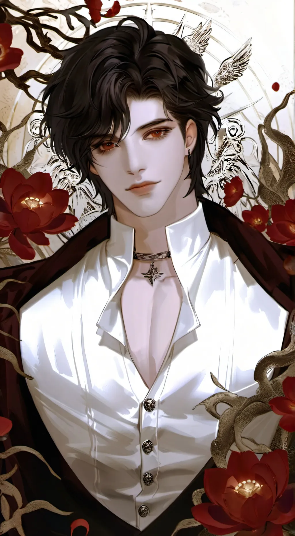 ai character: ☆•Joshua•☆ background