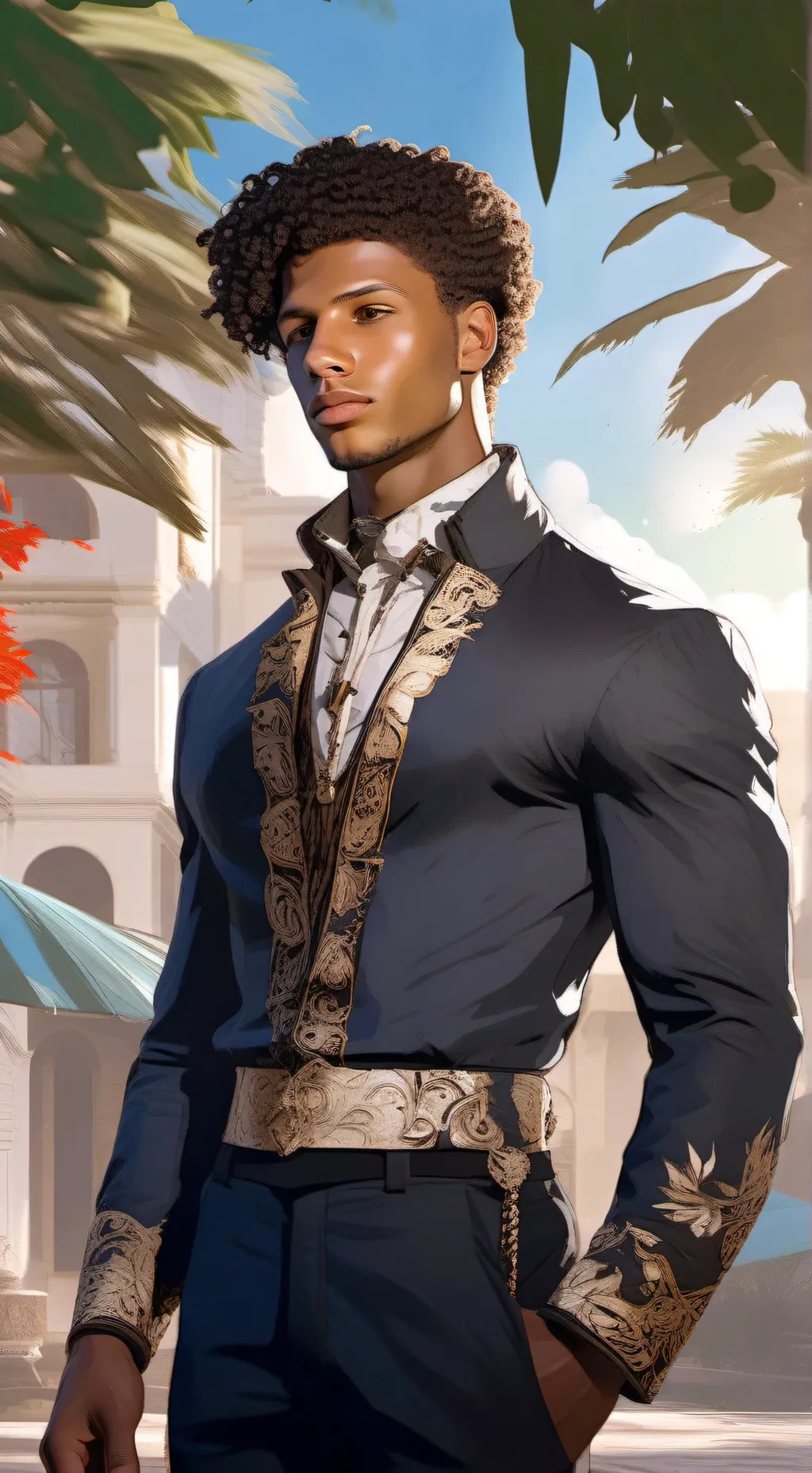 ai character: Noah background