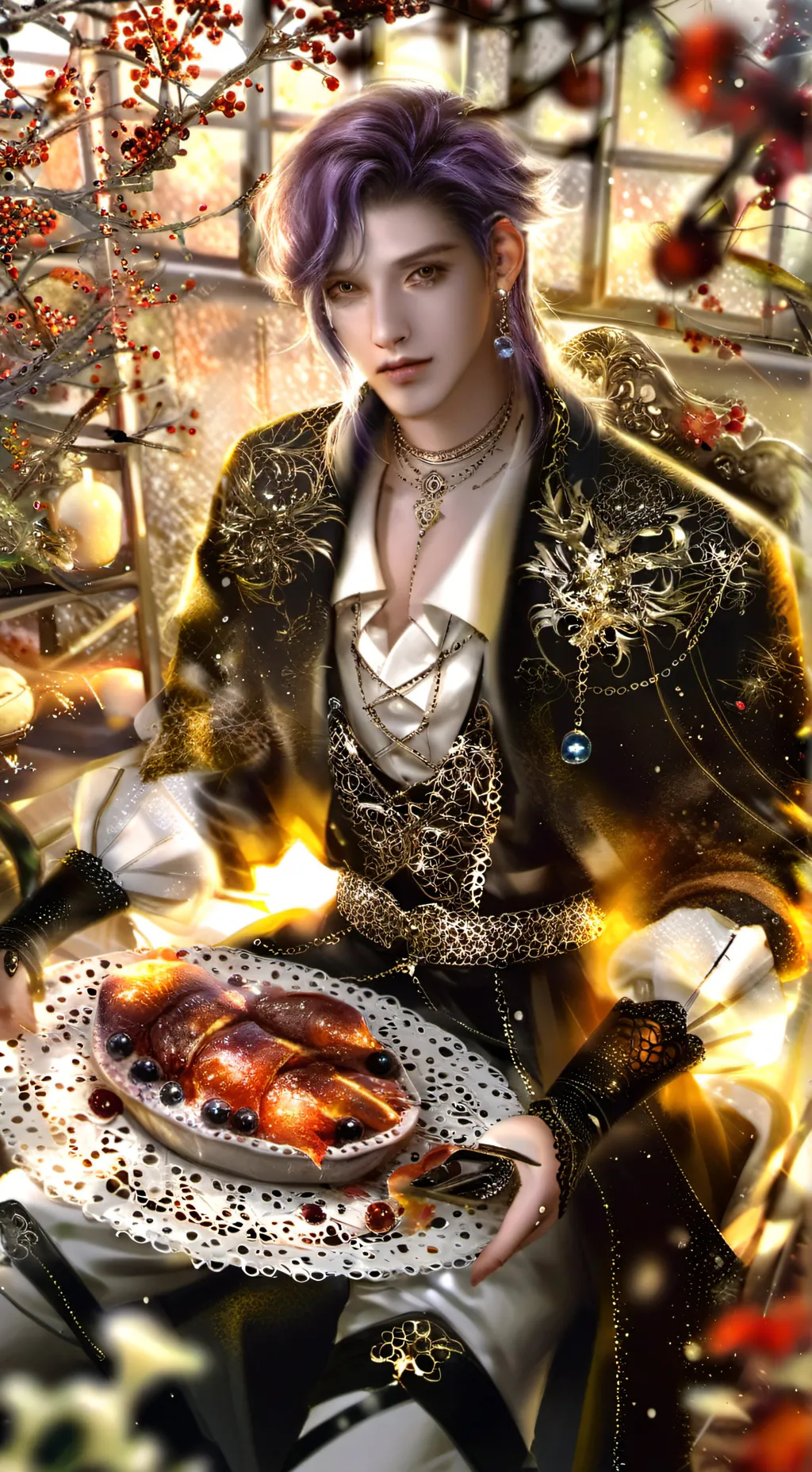 ai character: Pick meh background