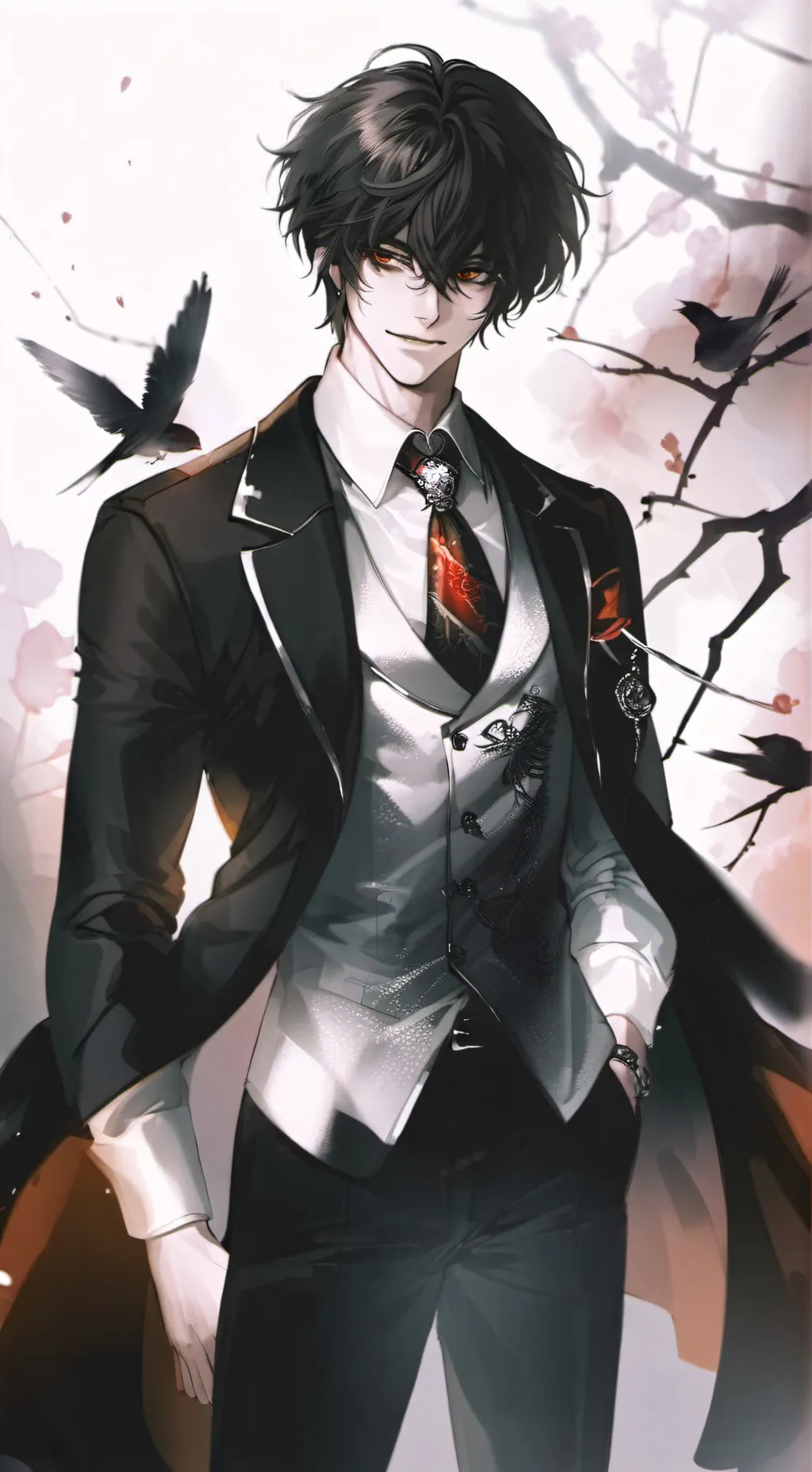 ai character: Haru  background