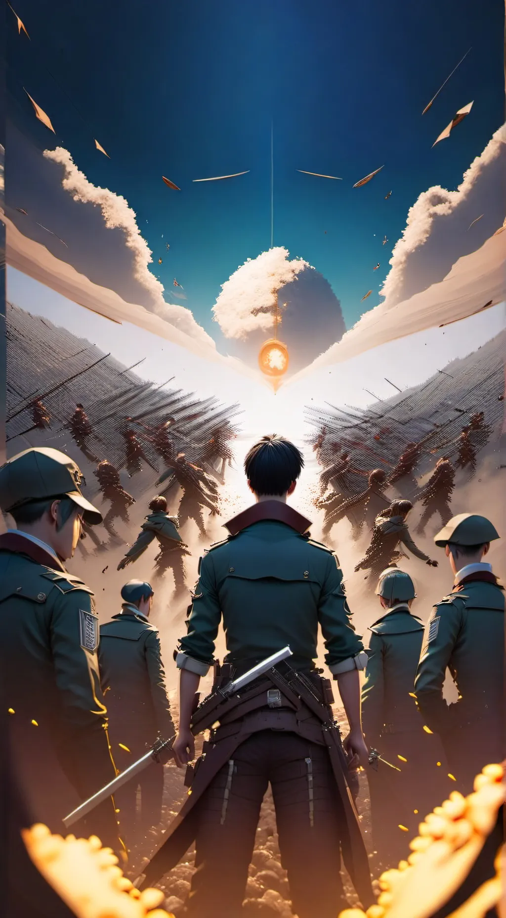 ai character: Zombie apocalypse background