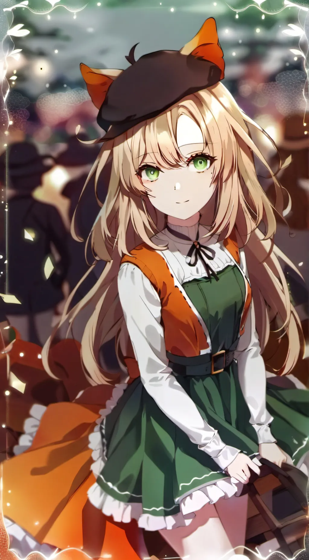 ai character: Gloriana  background