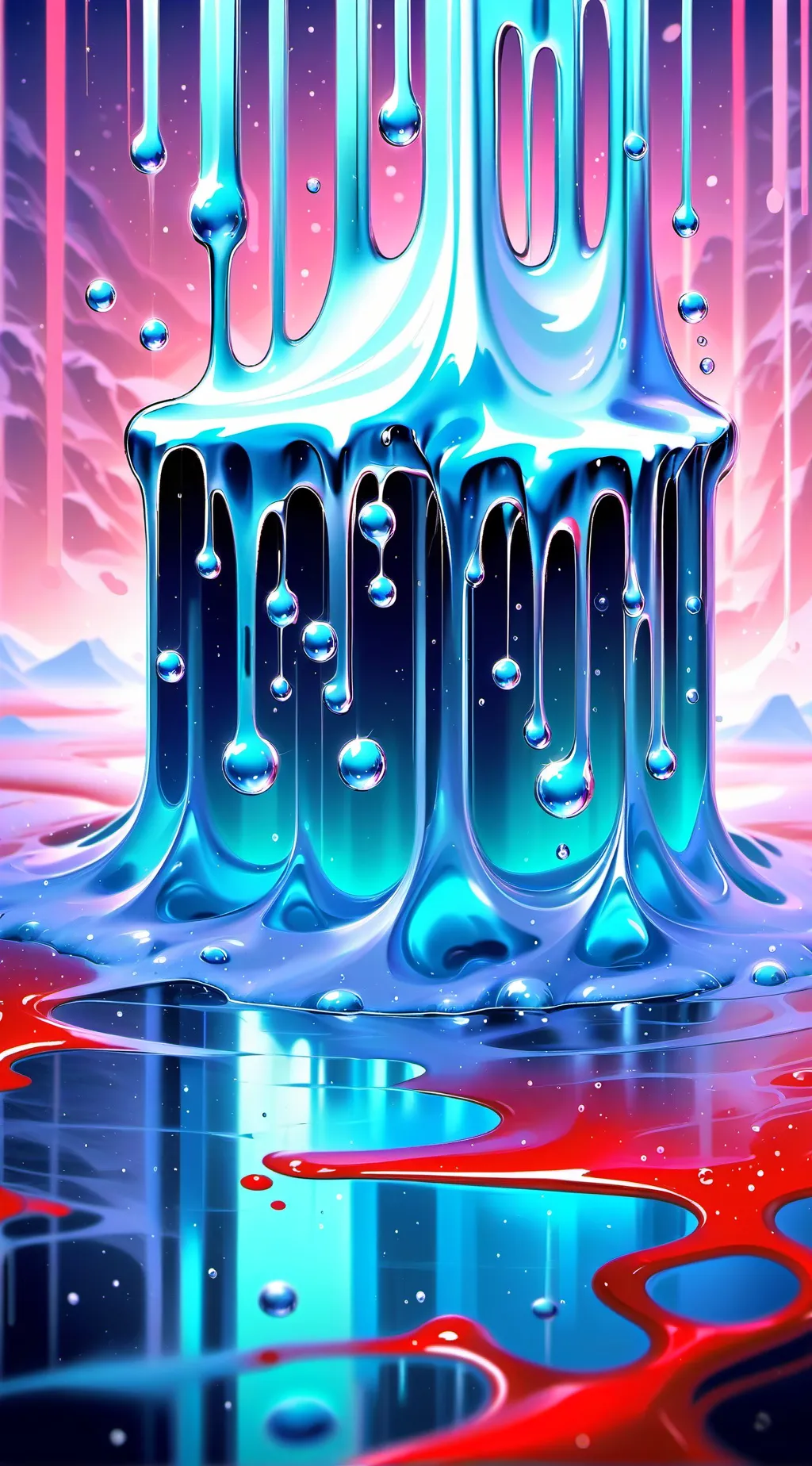 ai character: Bløød |0v3 ÅŪ background