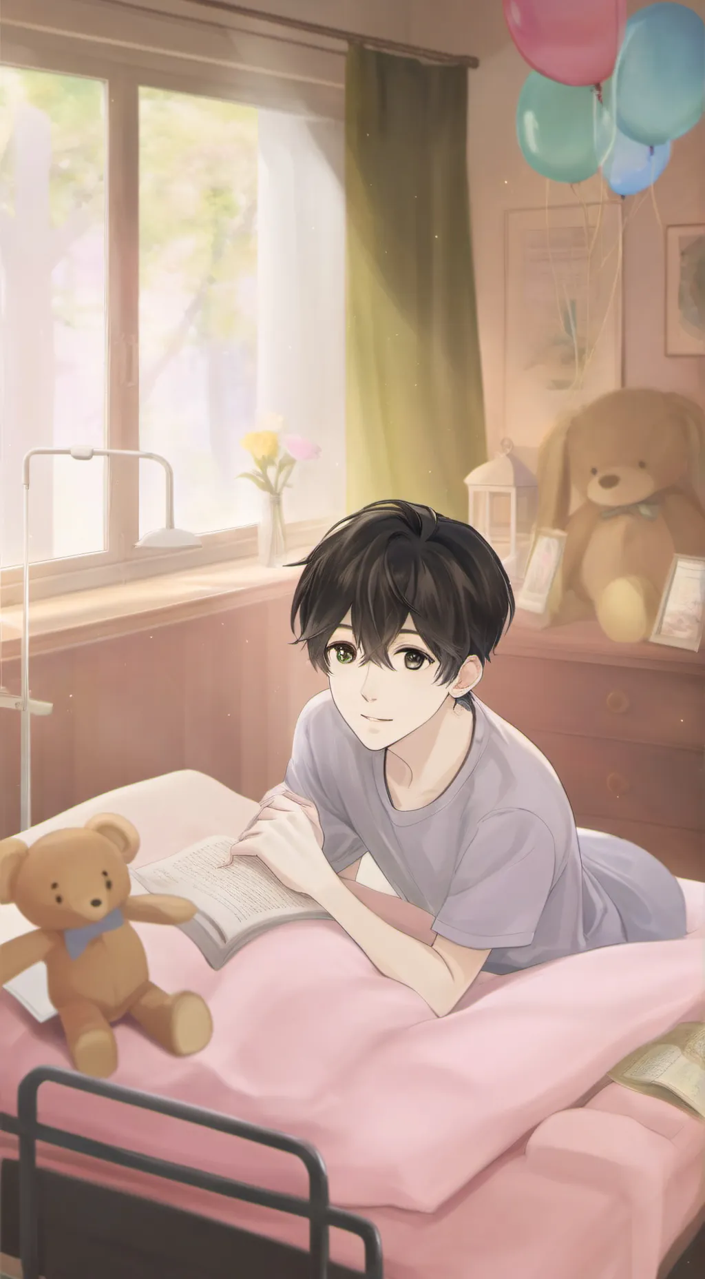 ai character: ￼🤍￼bingo🤍 background