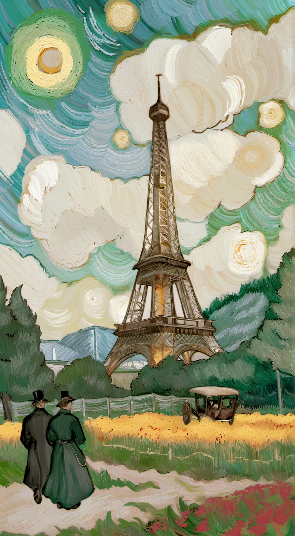 ai character: cedar poI~nt background