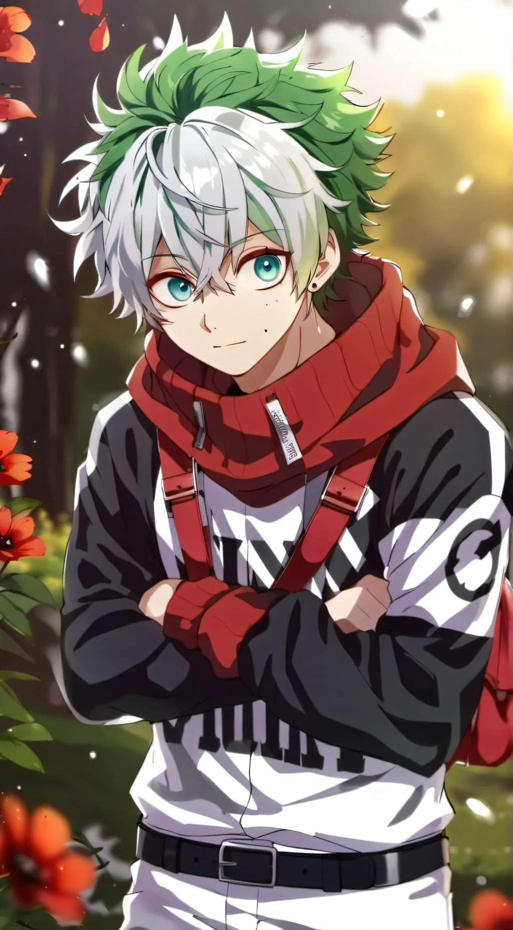 ai character: hijo de tododeku❤️ background