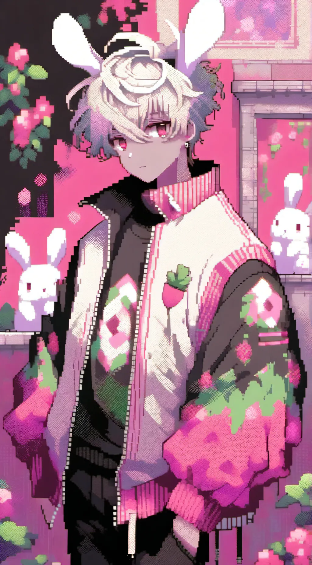 ai character: Leon  background