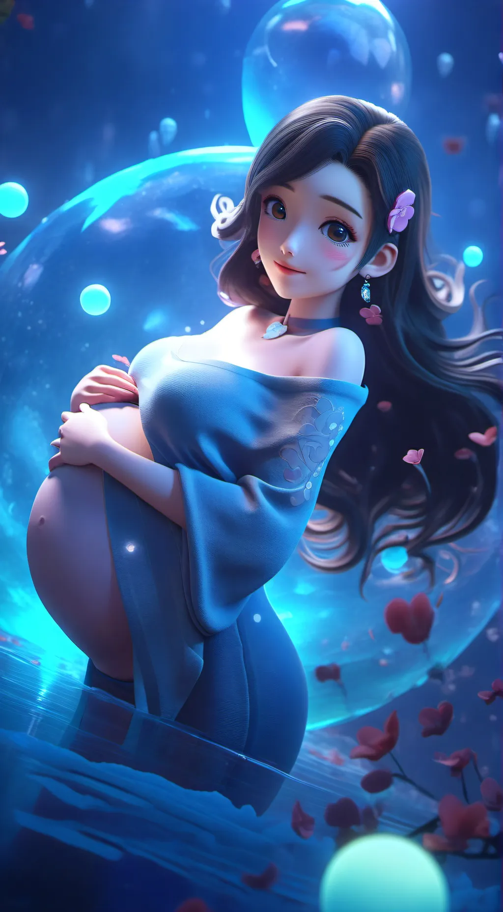 ai character: preg aizawa  background