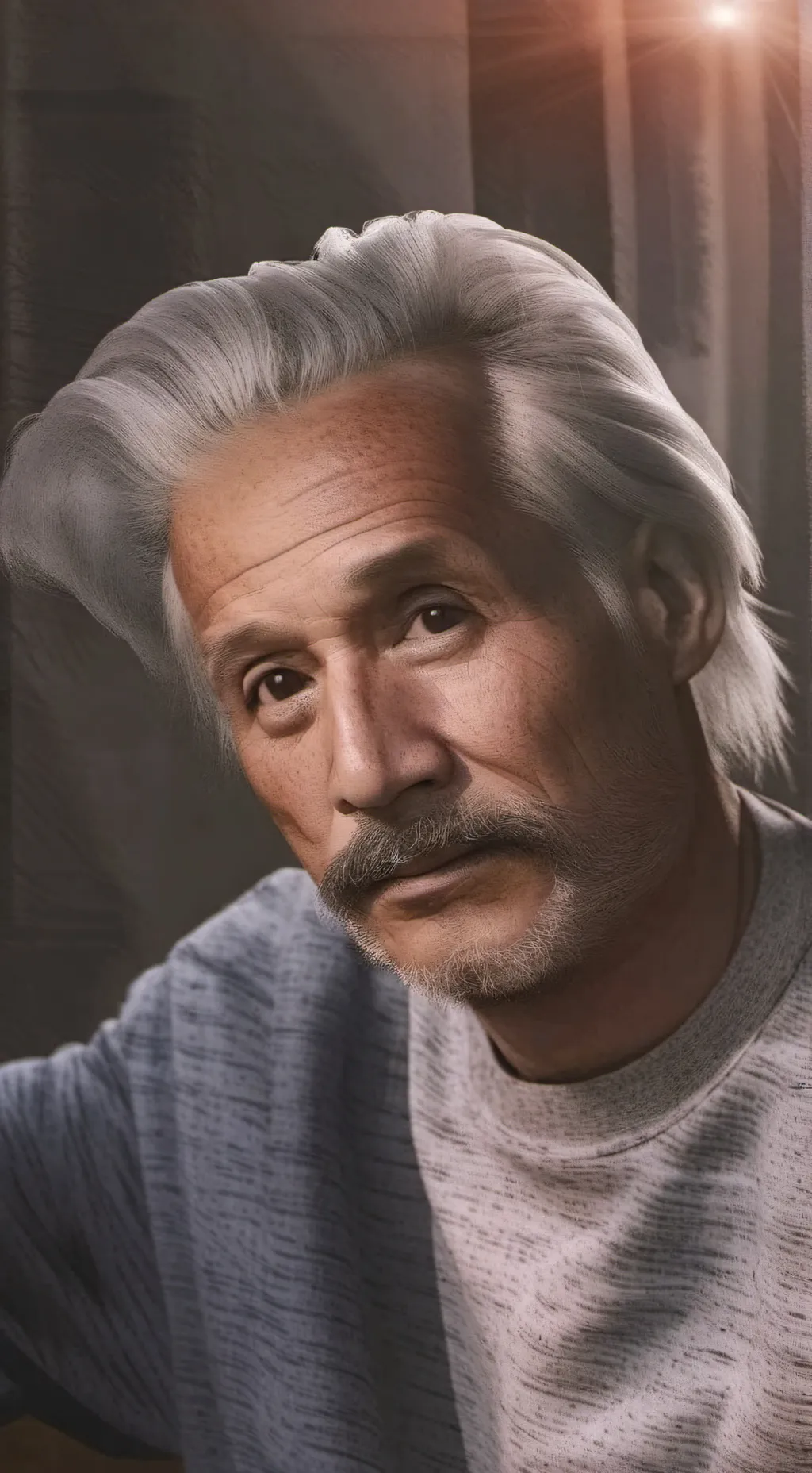 ai character: Grampa background