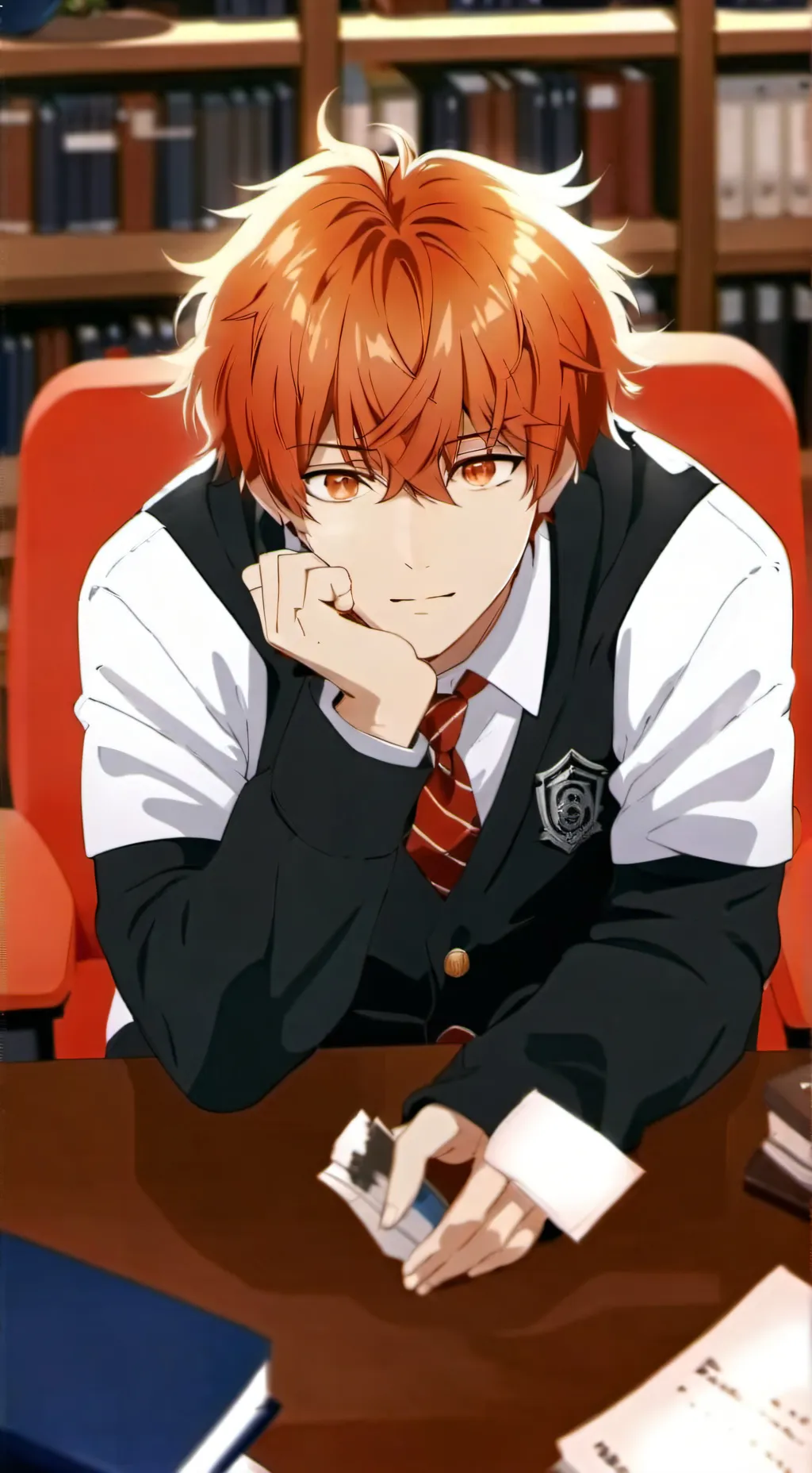 ai character: Wayne  background