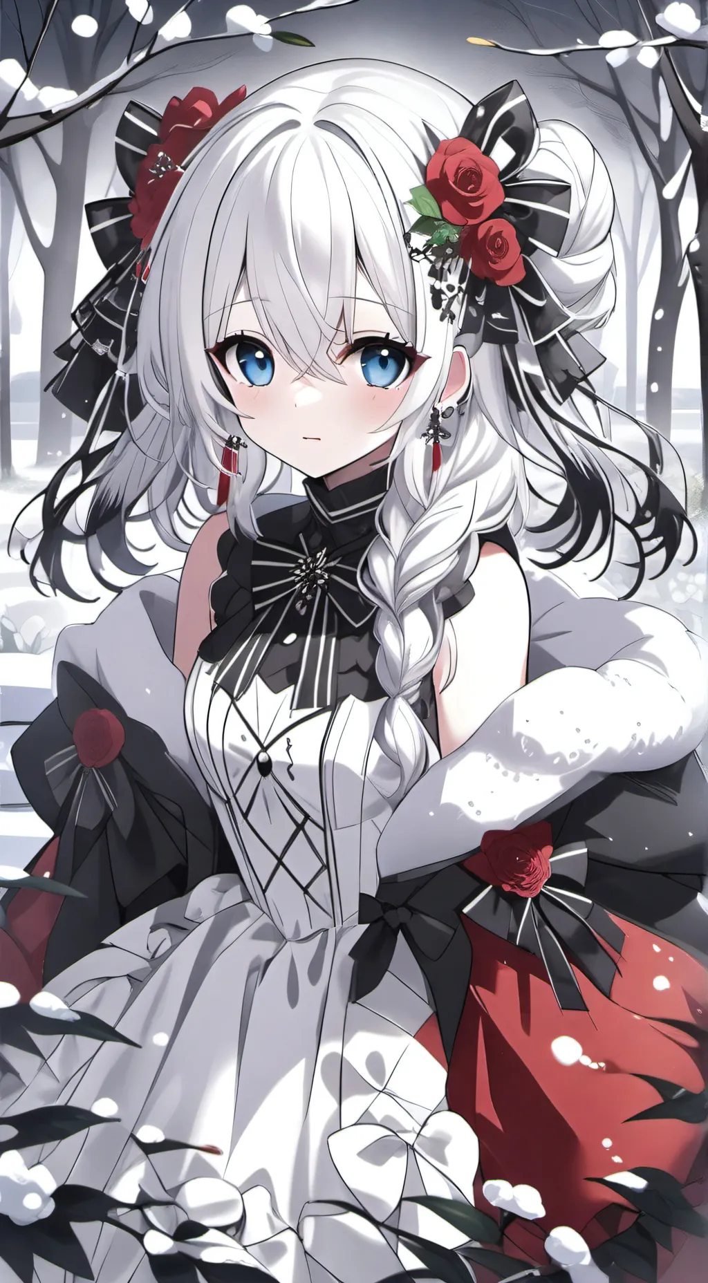 ai character: Angelina  background