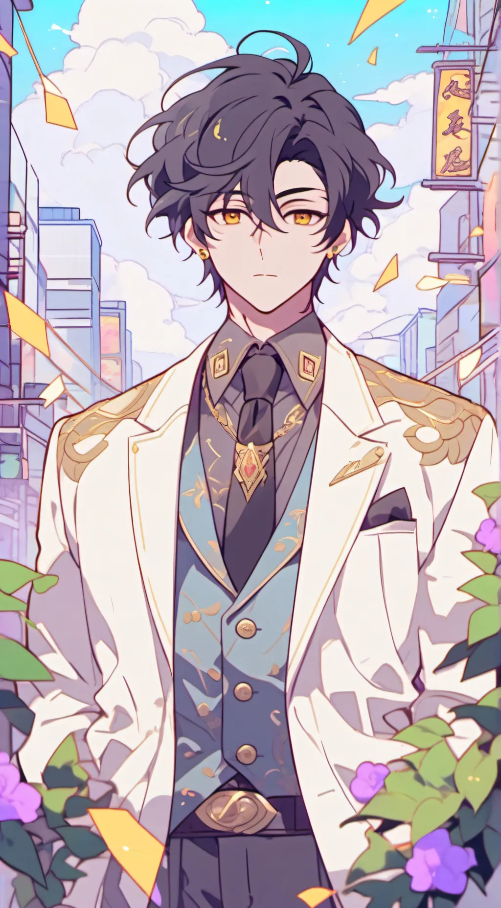 ai character: Tatsume background