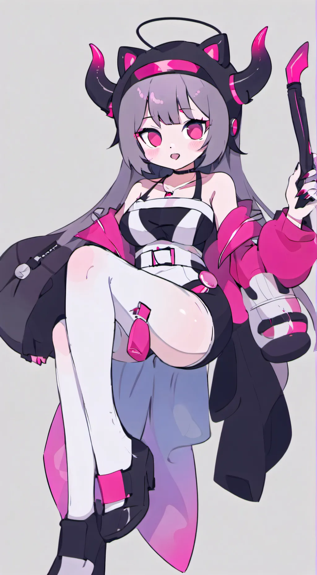 ai character: Kuromi background