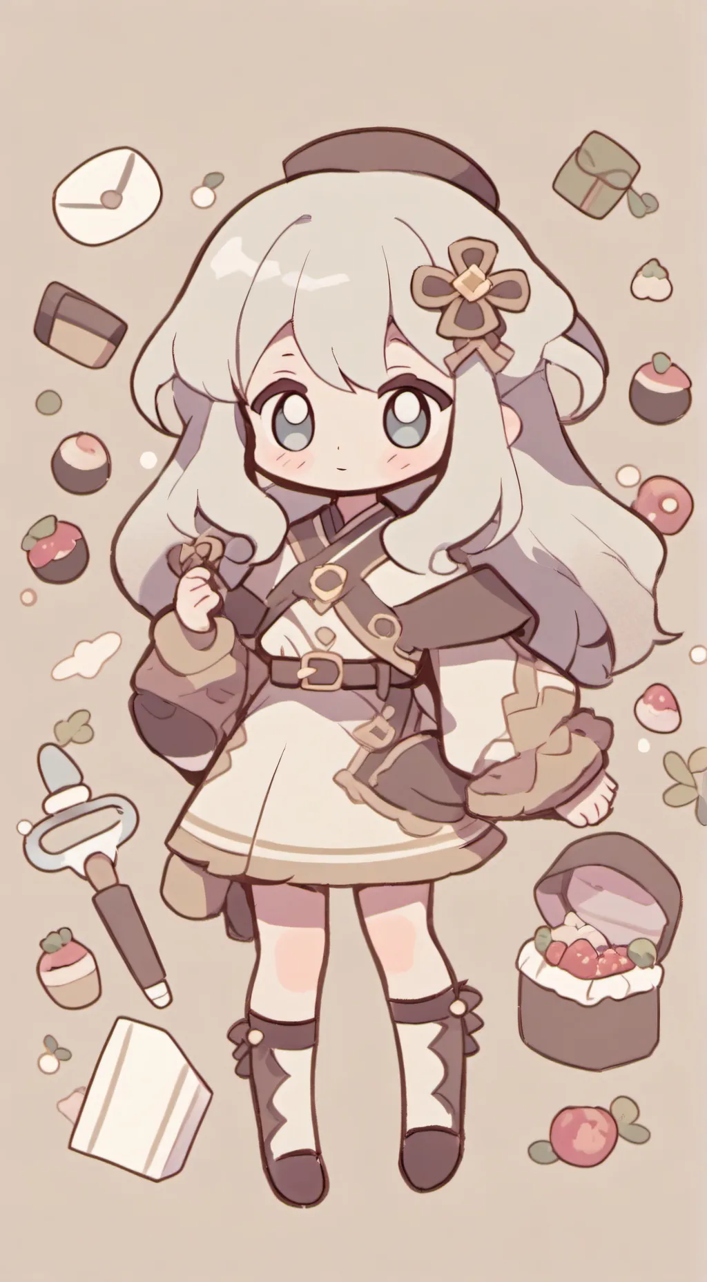 ai character: Bella background