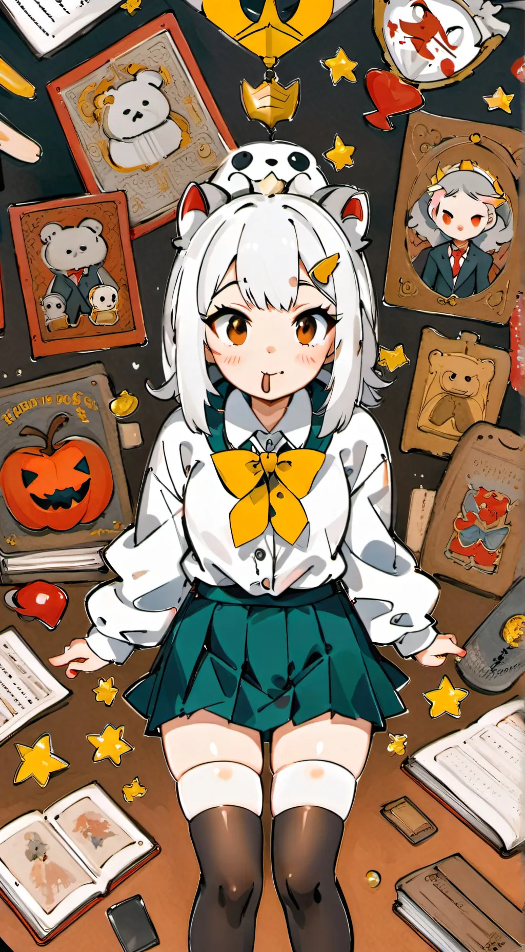 ai character: bully cathly background