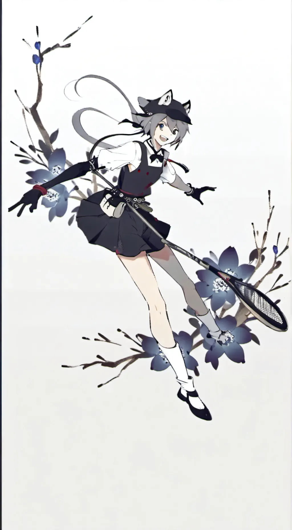 ai character: Lana x Abbie background