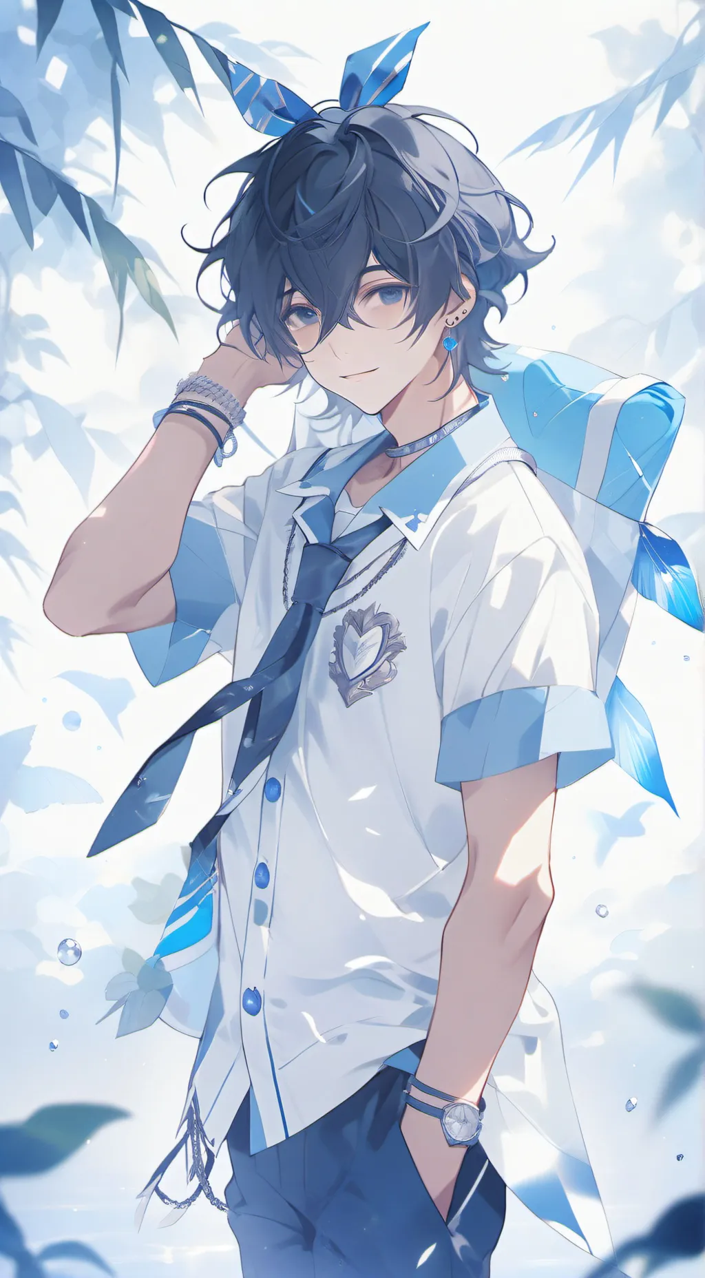 ai character: lia  background