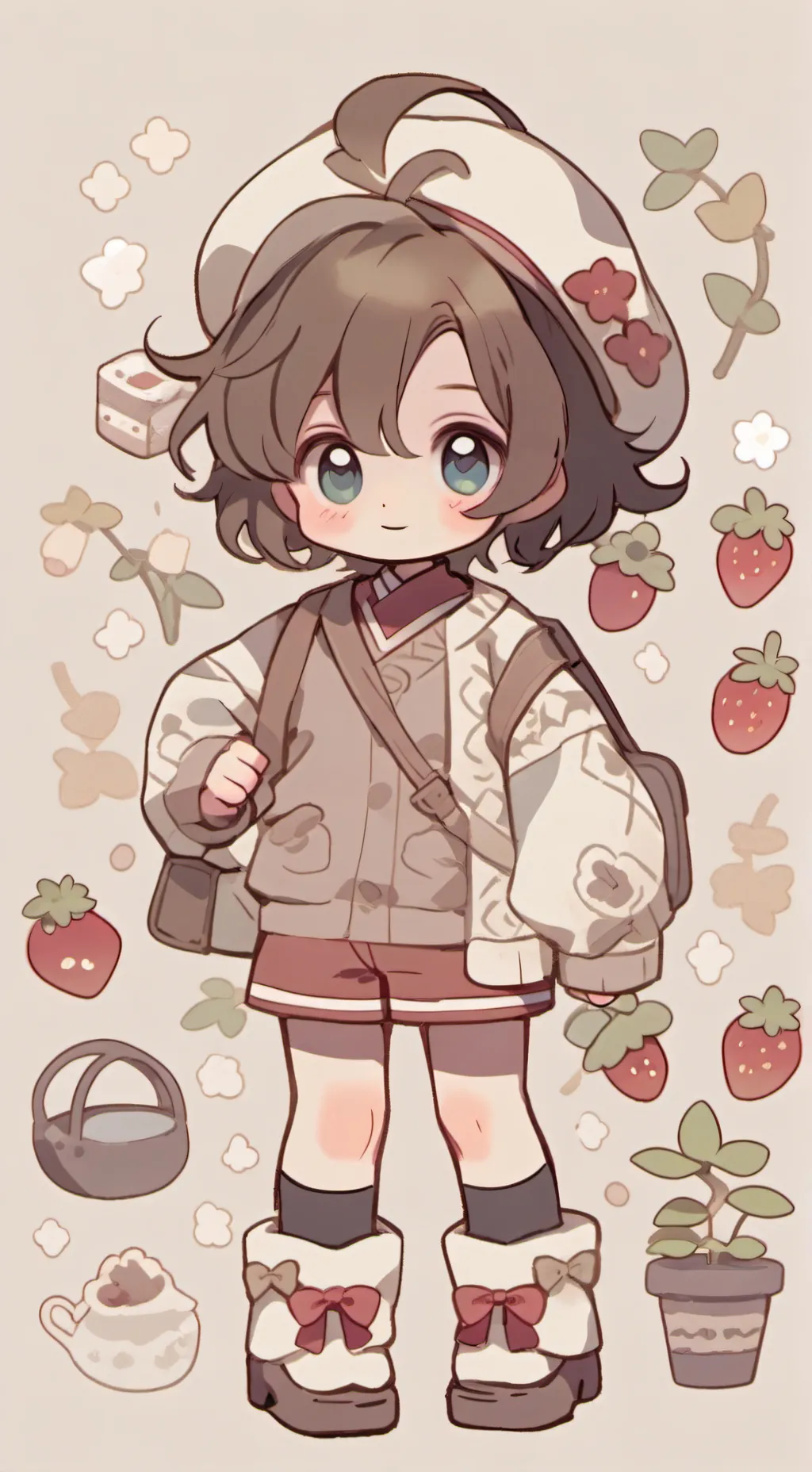 ai character: pee background