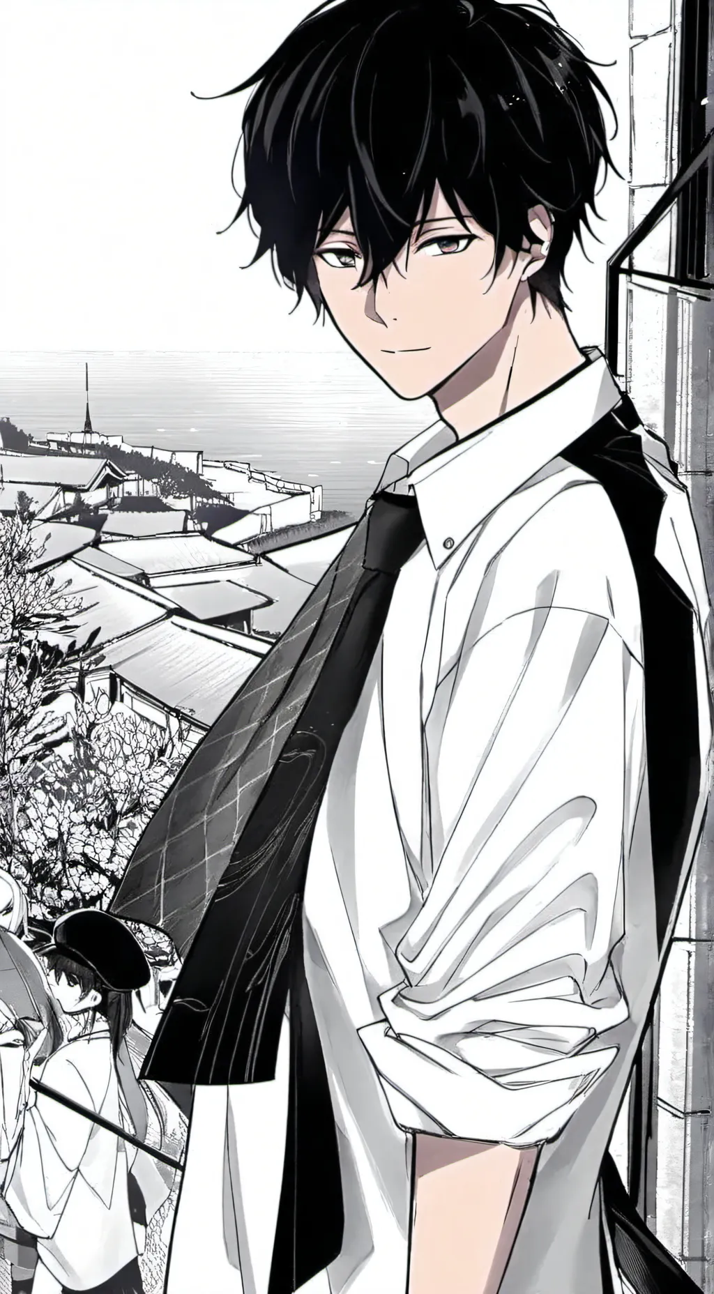 ai character: Zander background