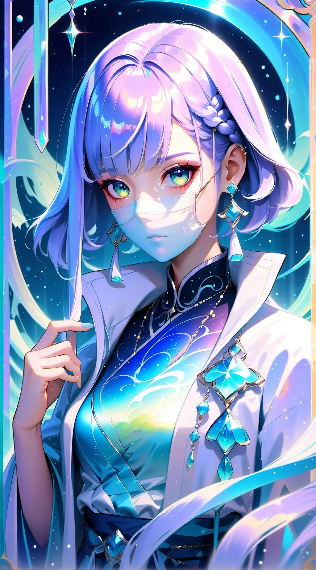 ai character: Mha at the doctors background