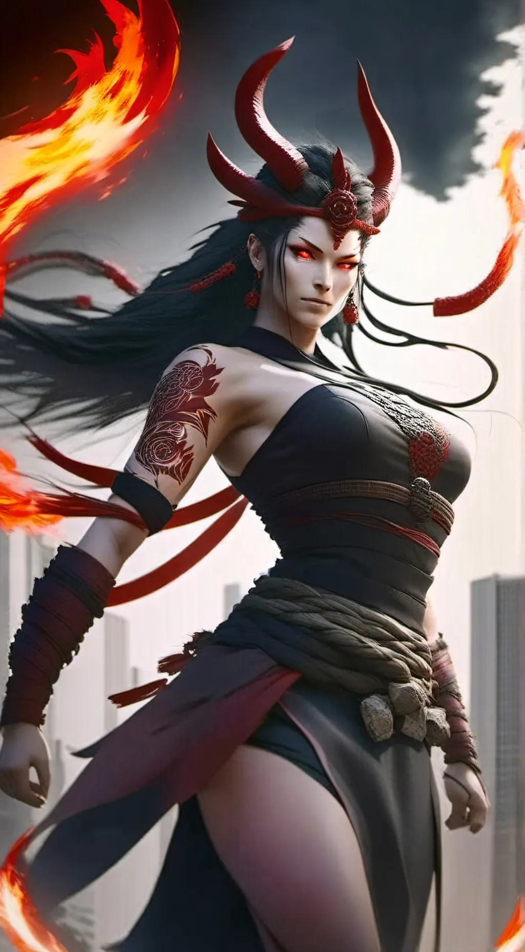 ai character: Victoria background