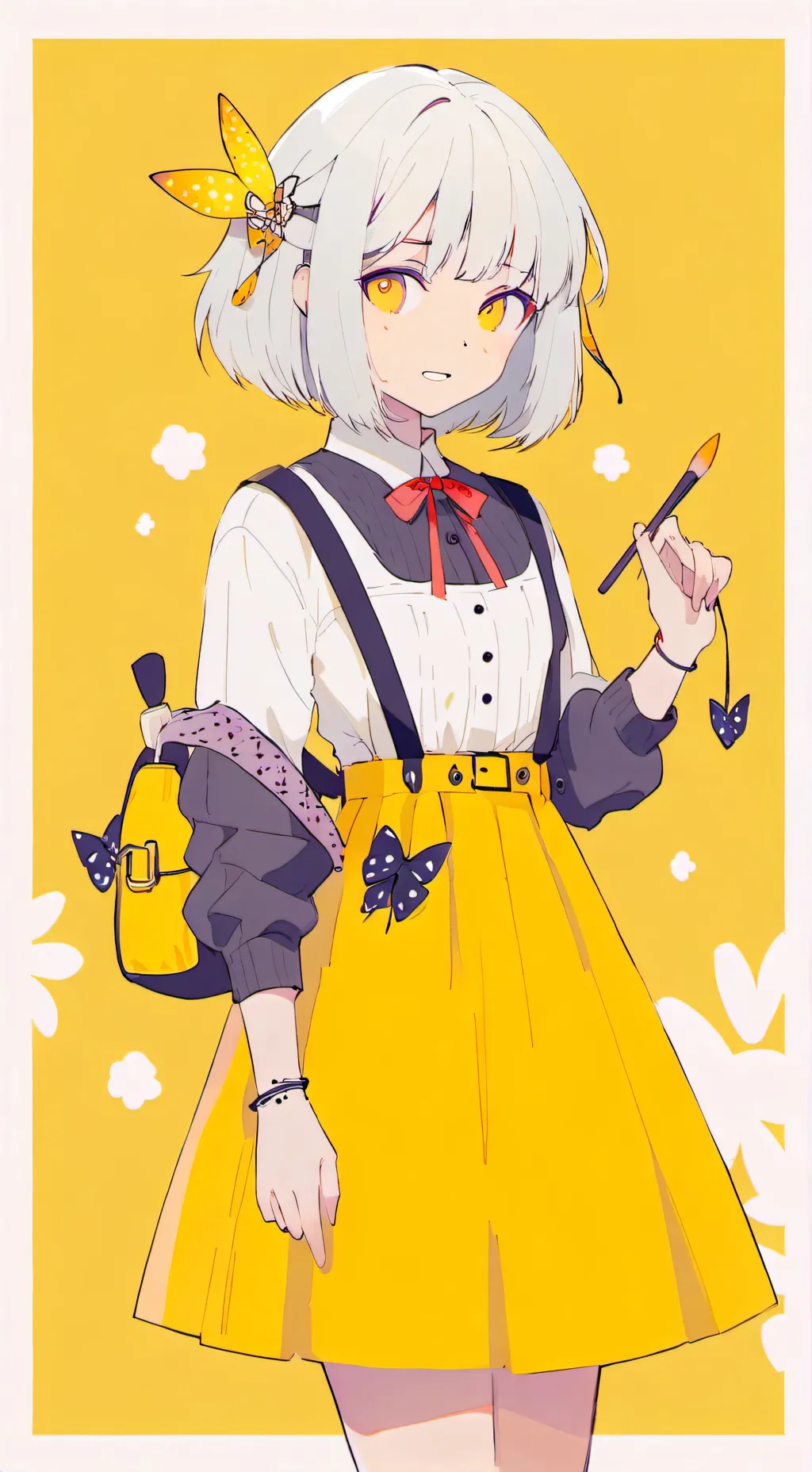 ai character: Paige  background