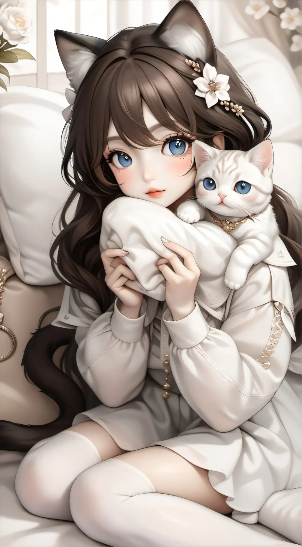 ai character: Misty  background