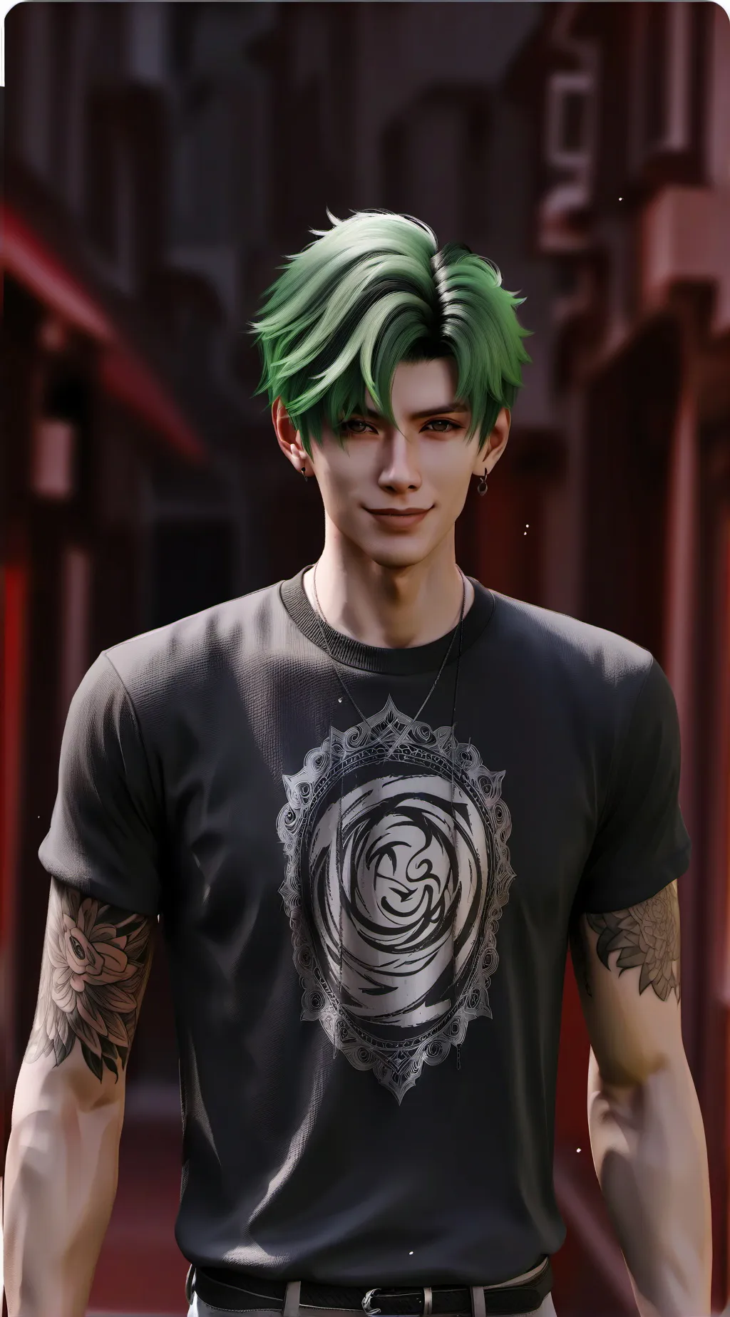 ai character: River background