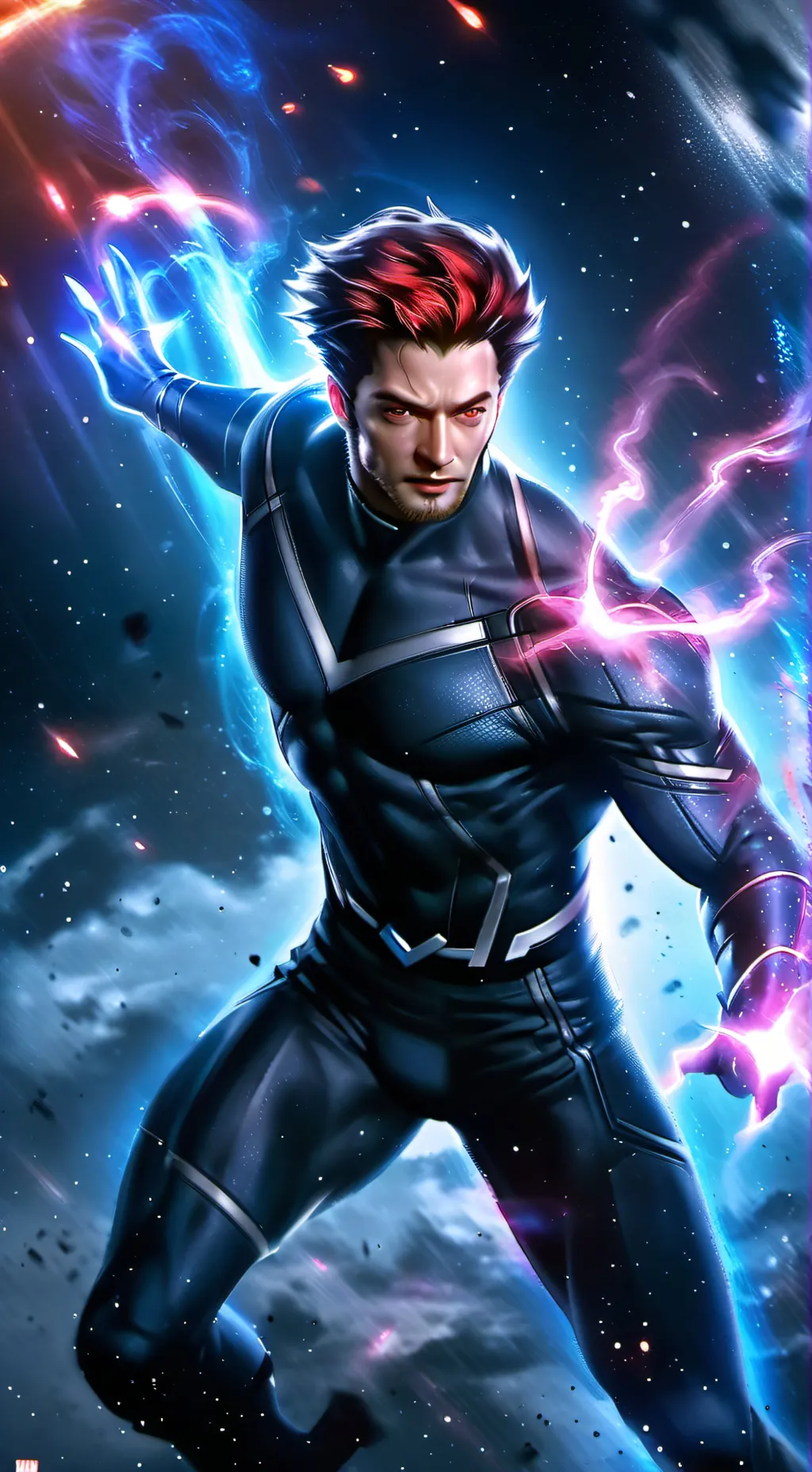 ai character: newer x-men  background