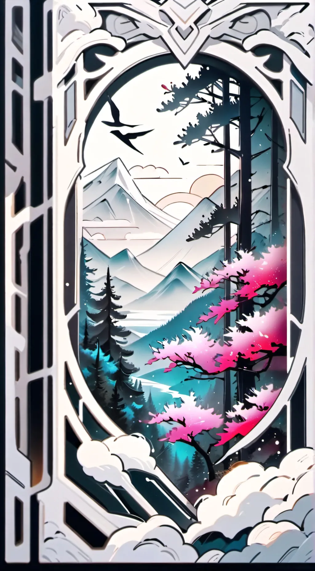 ai character: Fnaf background