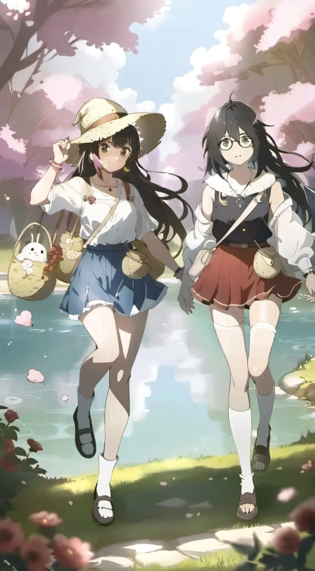 ai character: laura y nikita background