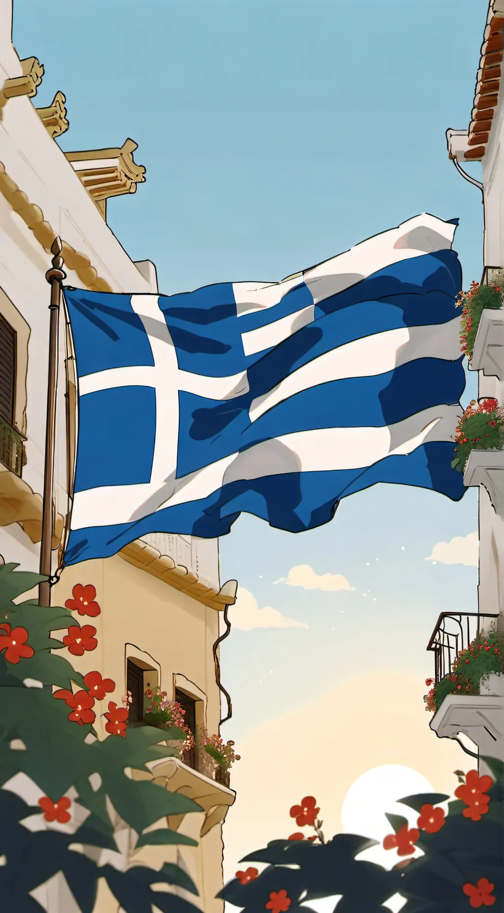 ai character: make that story background