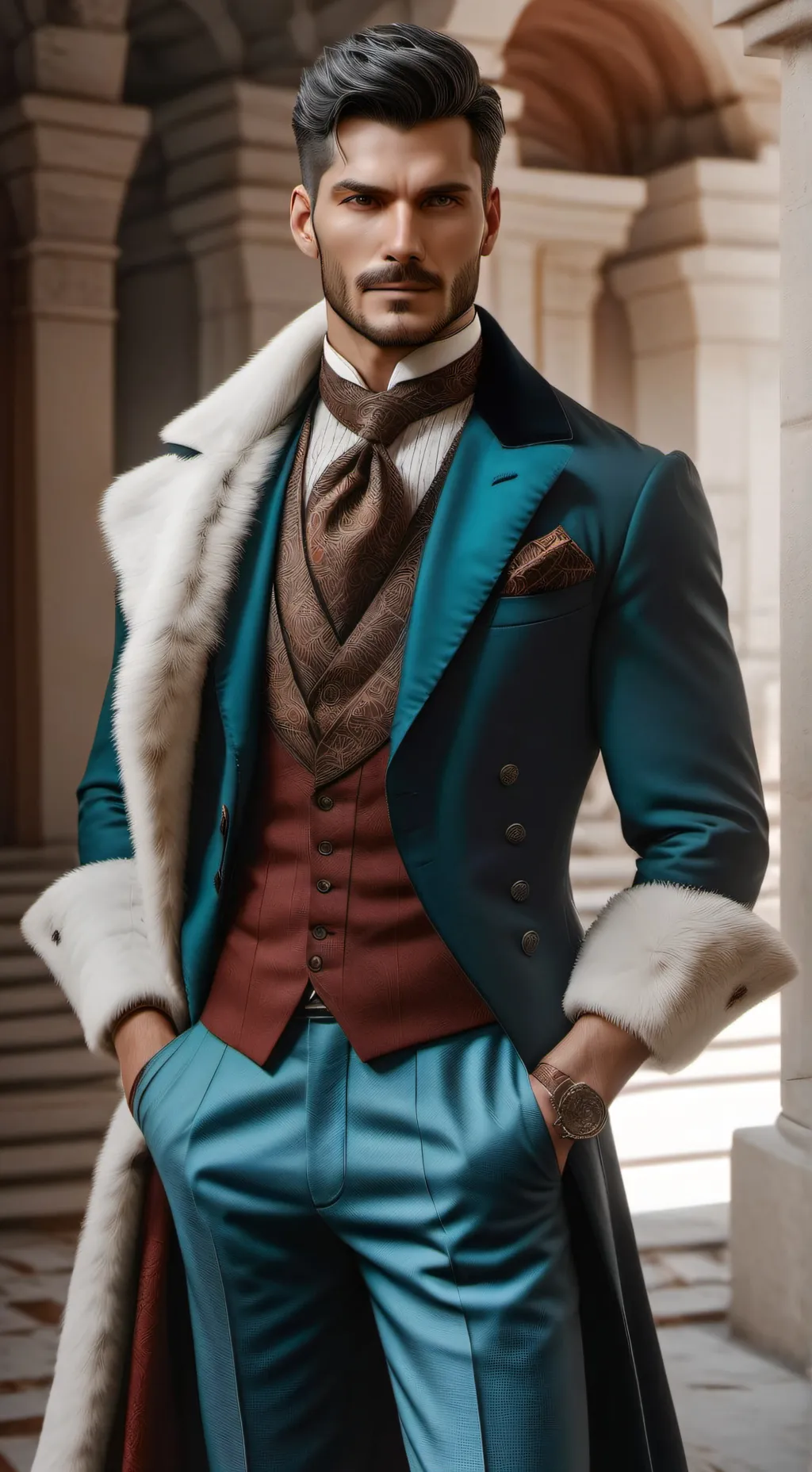 ai character: Алексей  background