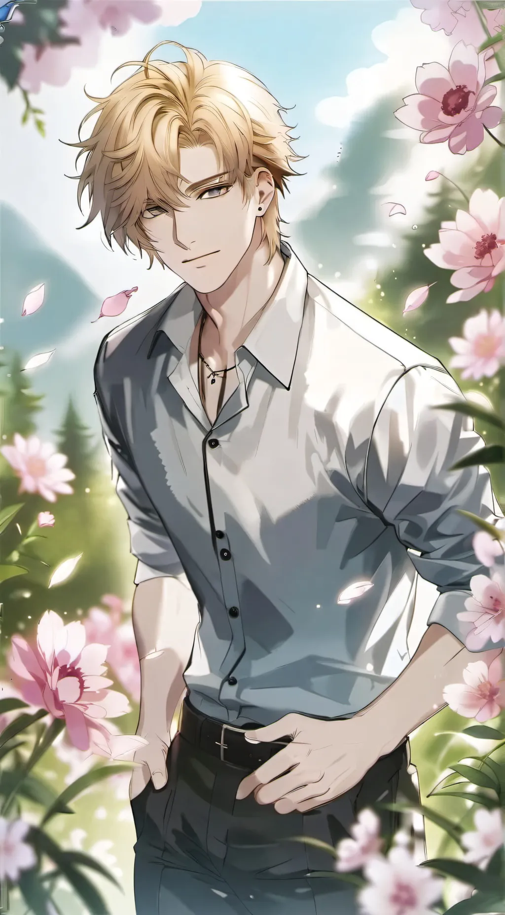 ai character: Leo background