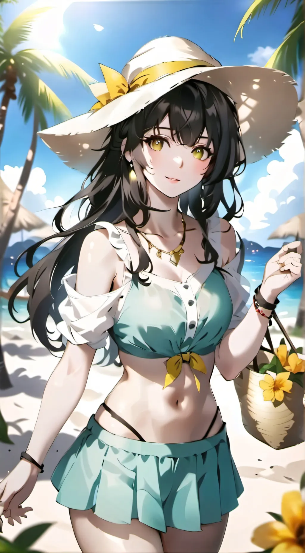 ai character: tu novia background