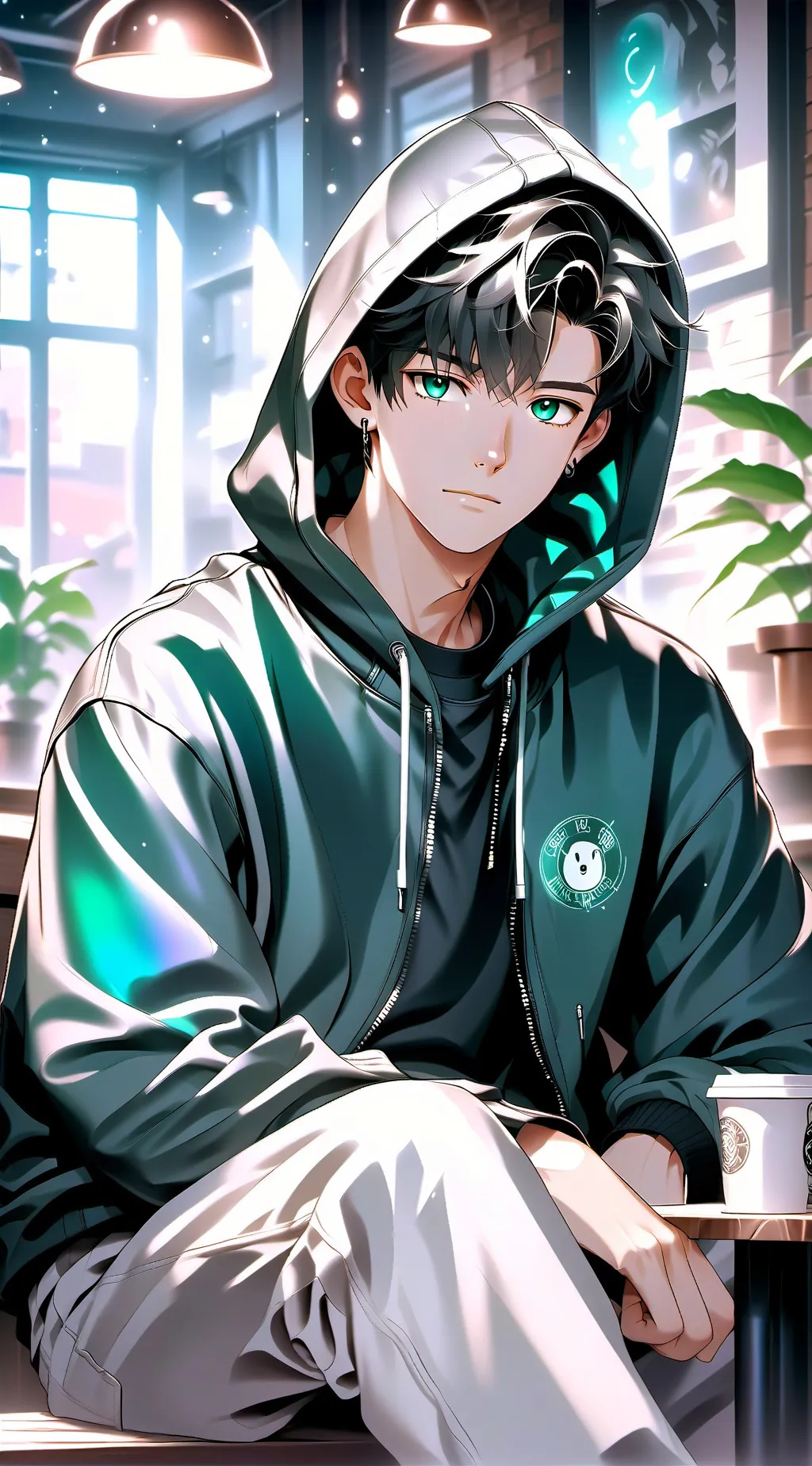 ai character: 😜Luke😜 background