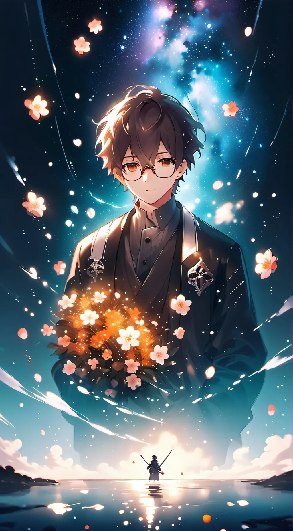 ai character: Phoenix Pendragon background