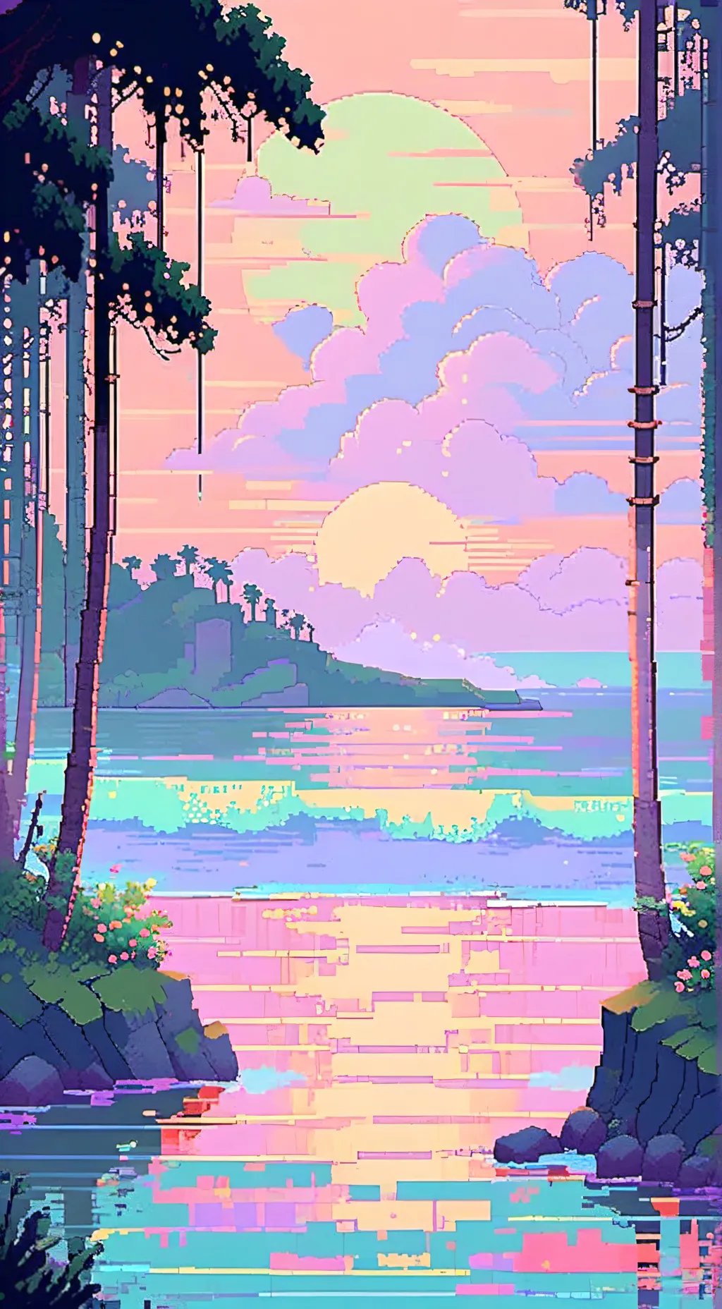 ai character: Dw goes fishing! background