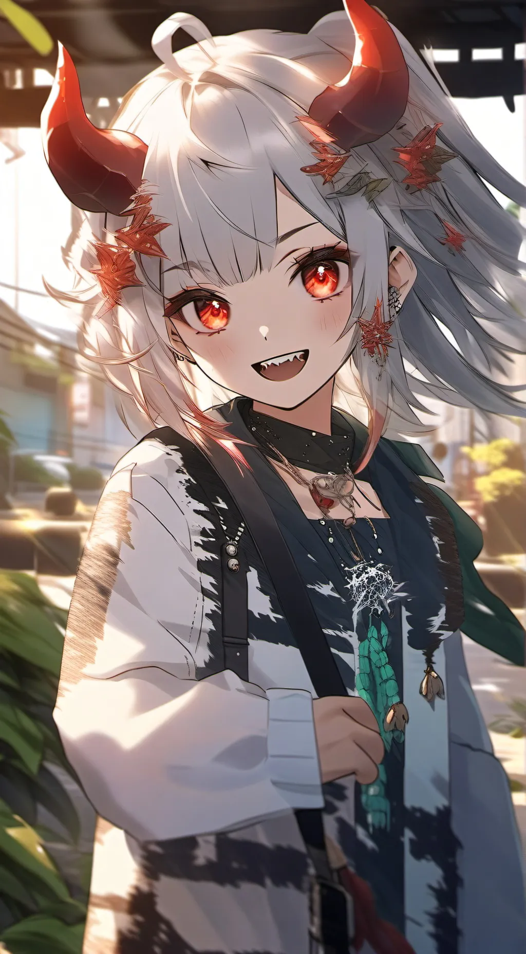 ai character: Leora  background