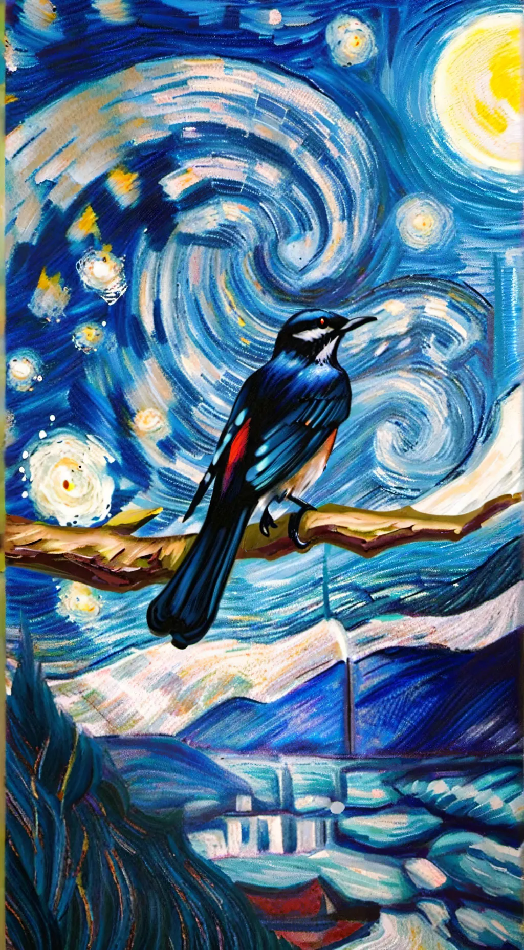 ai character: MOONFLOWER✭😝 background