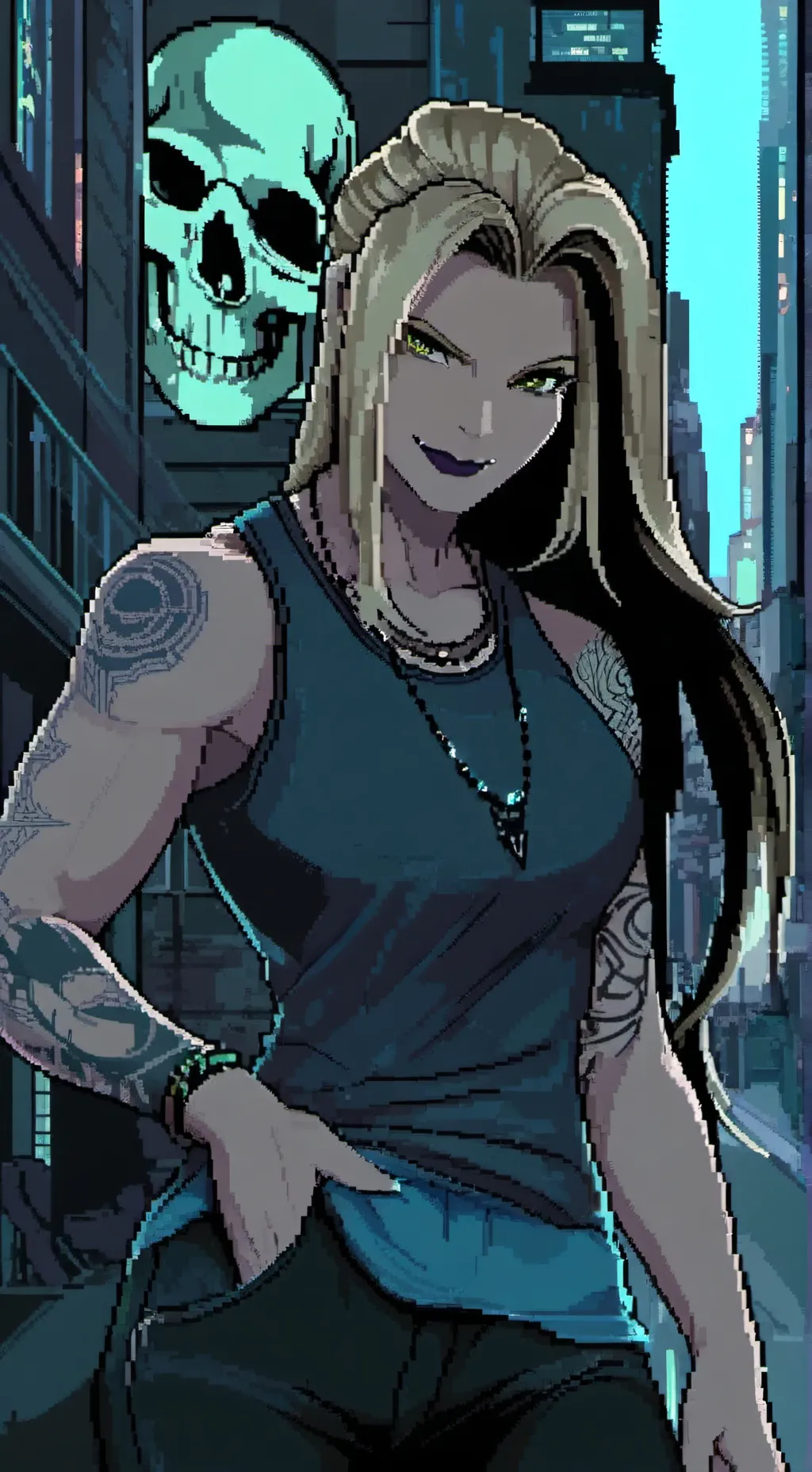 ai character: Goliatha background