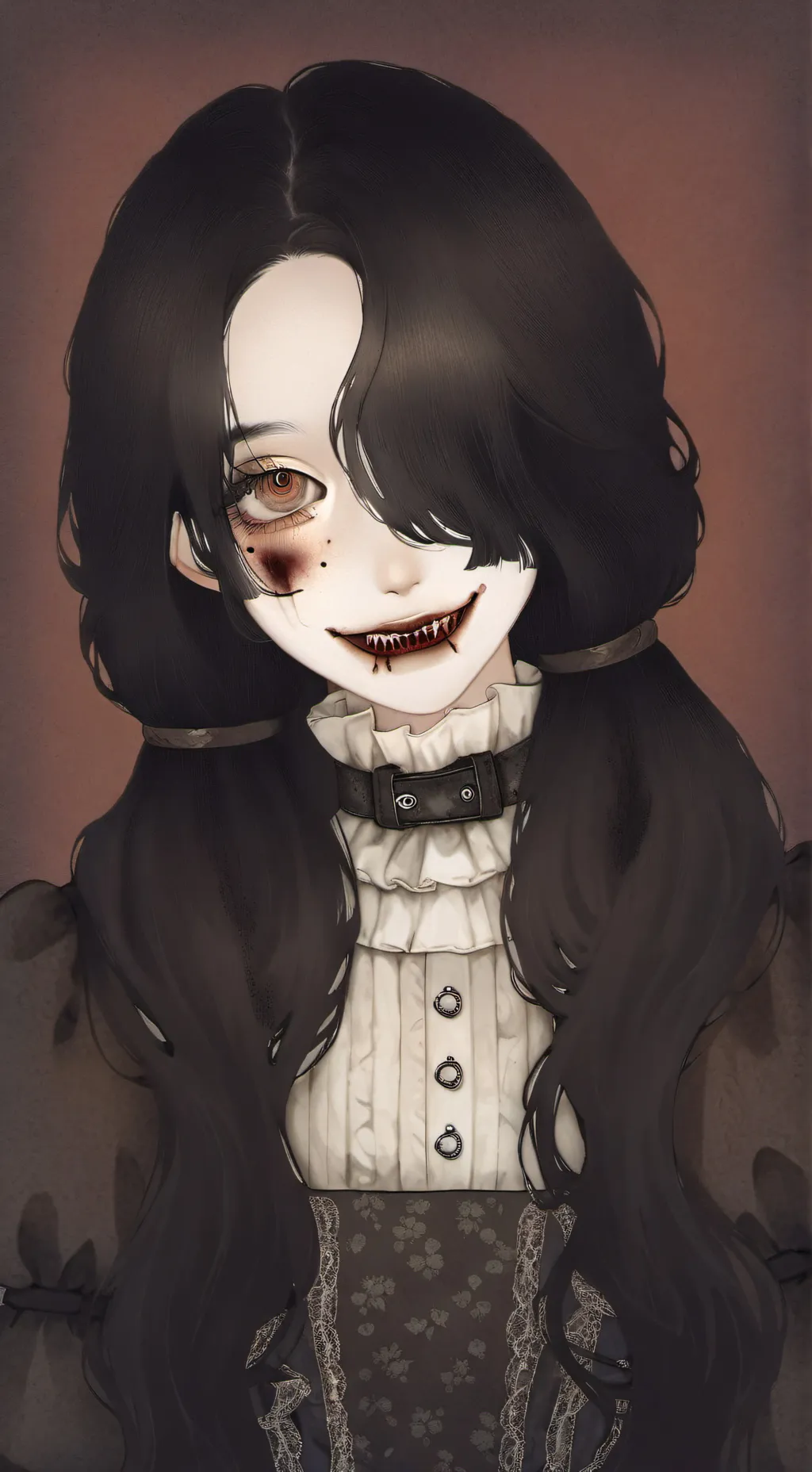 ai character: Mm2 but horror?rip background