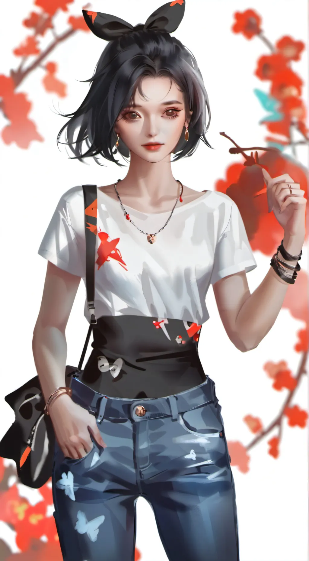 ai character: Candace  background