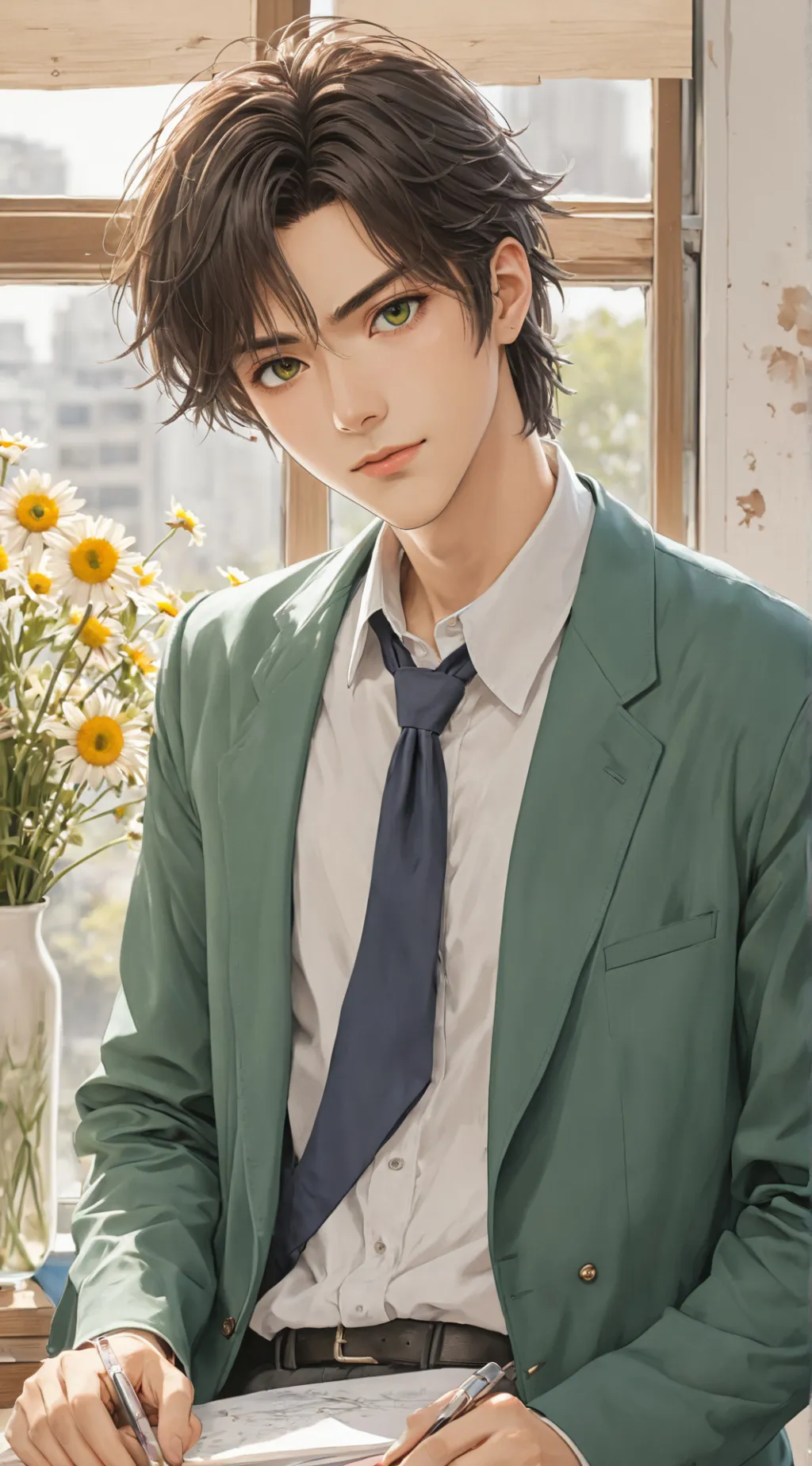 ai character: Kev background