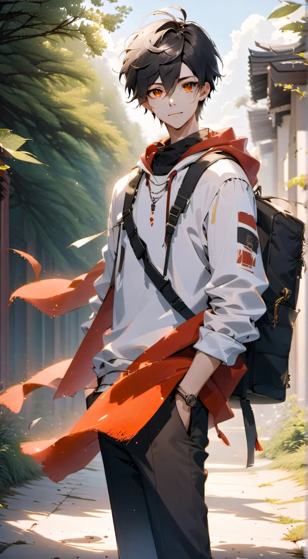 ai character: Quincy Jay Harris background