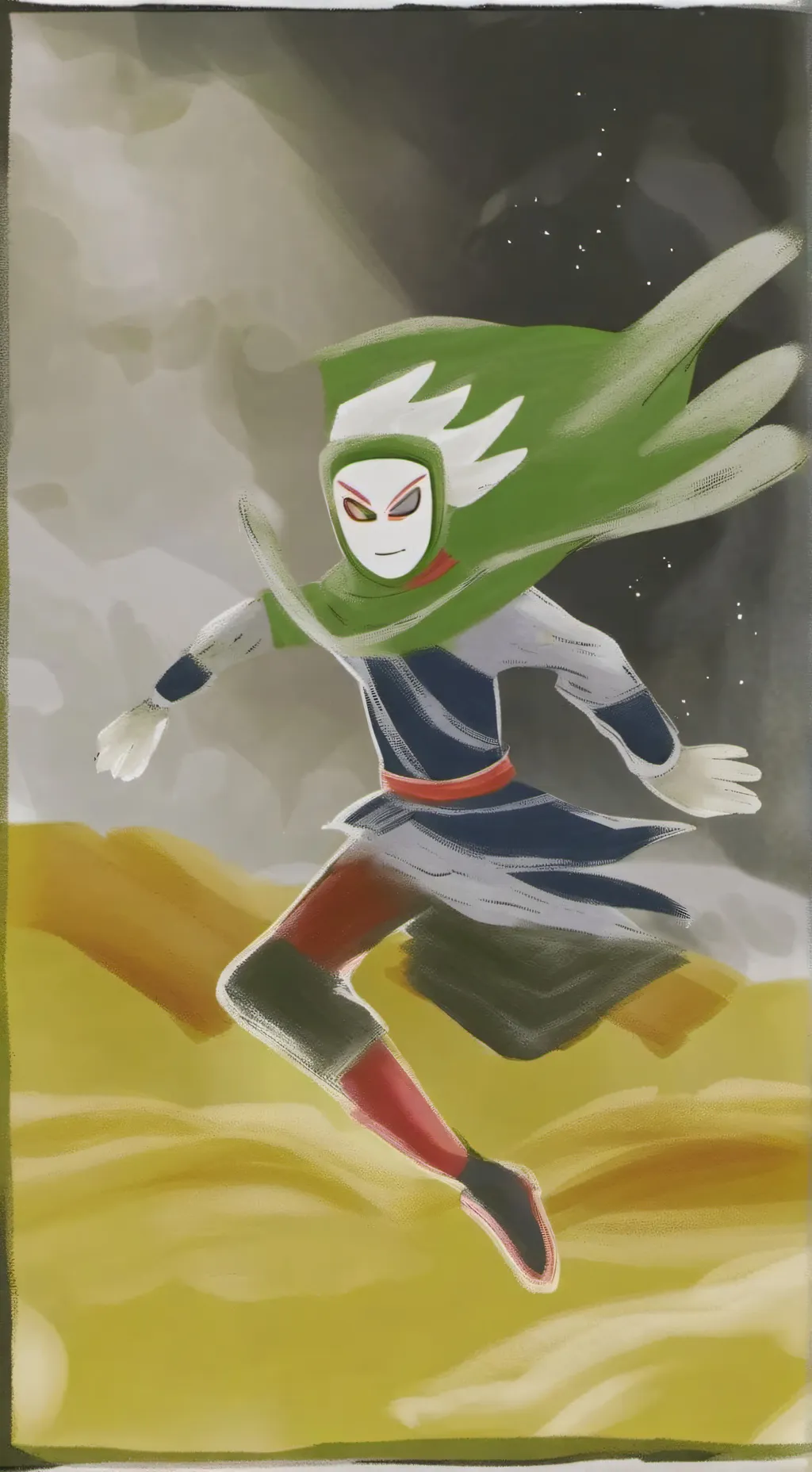 ai character: Лейтенант background