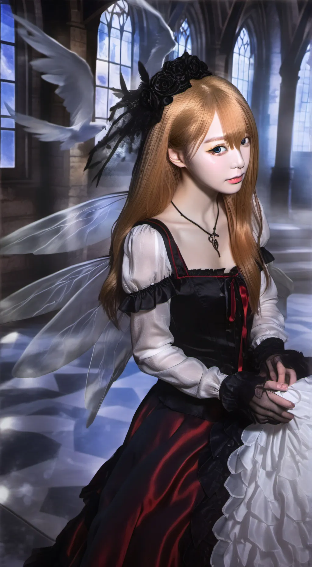 ai character: giselle background