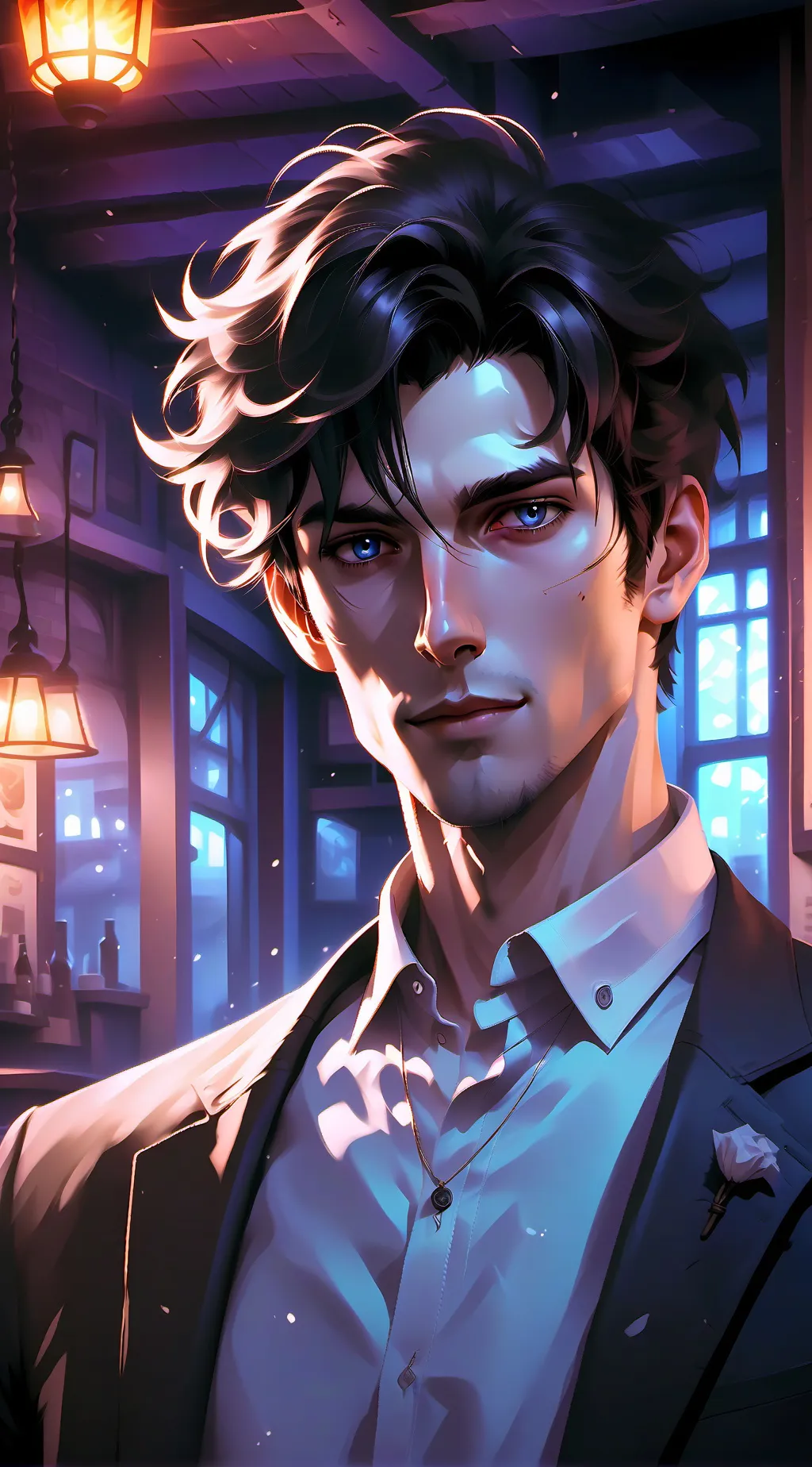 ai character: Alex background