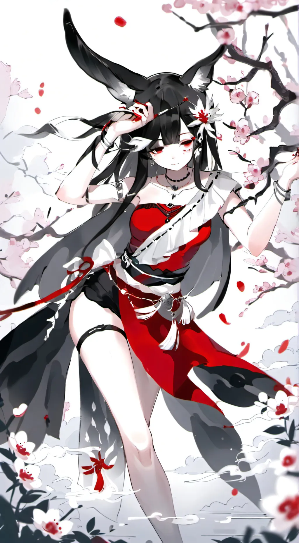 ai character: kny Karen!!!! background